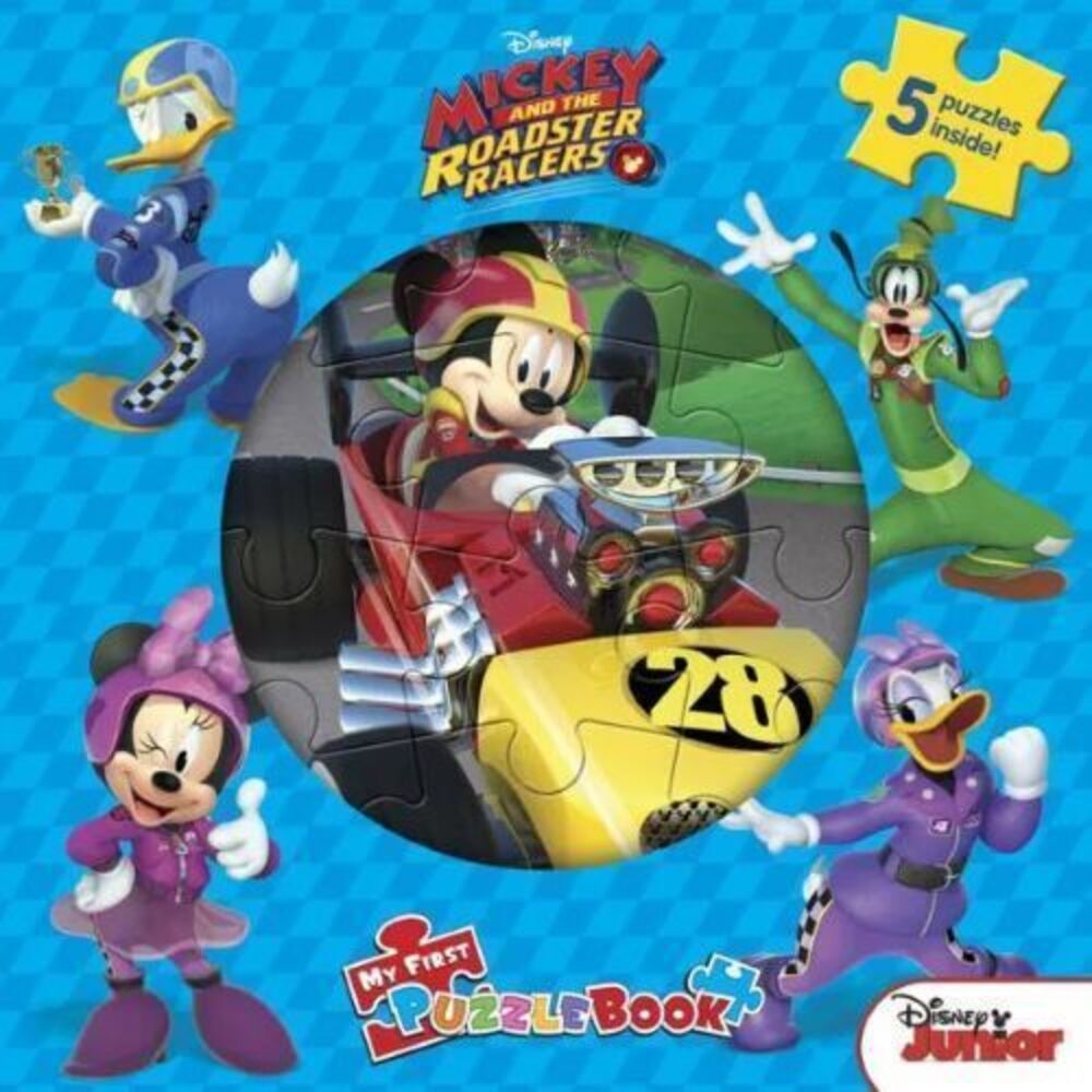 Disney Junior Mickey Roadster Races My First Puzzle Book (5 Puzzles Inside)